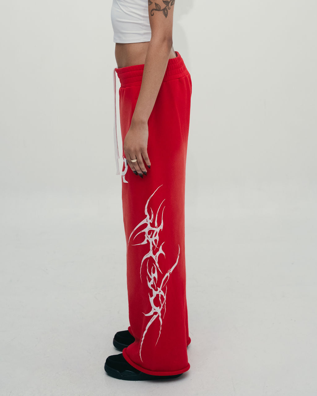 ‘POPSTAR’ V2 Sweatpants (Red)