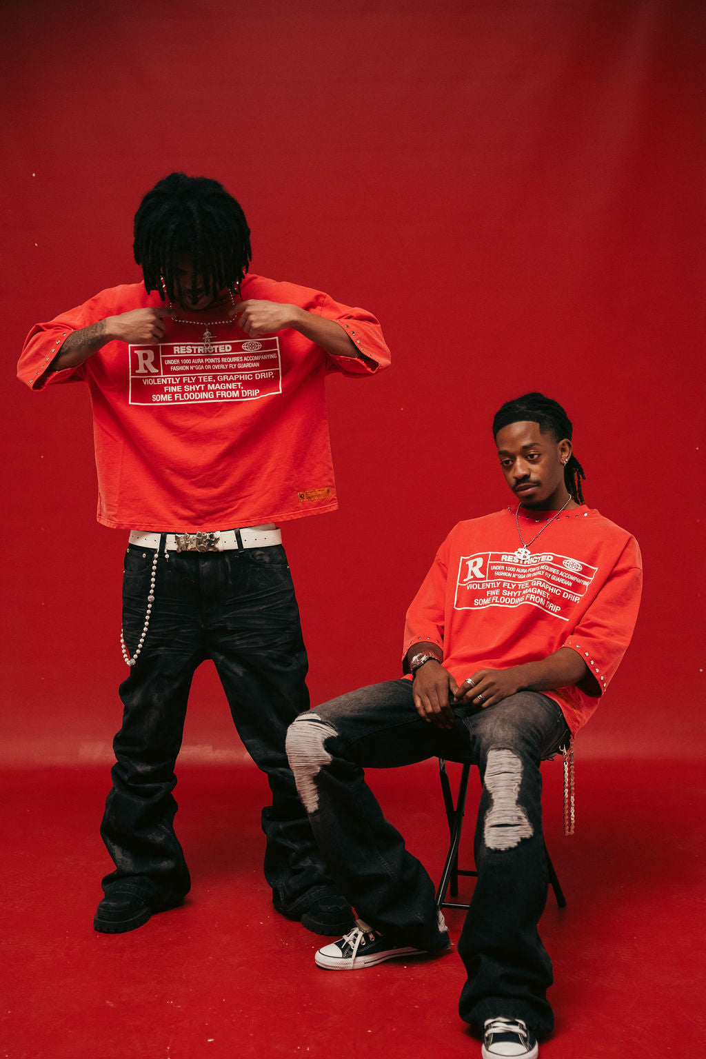 Restricted' Red Tee