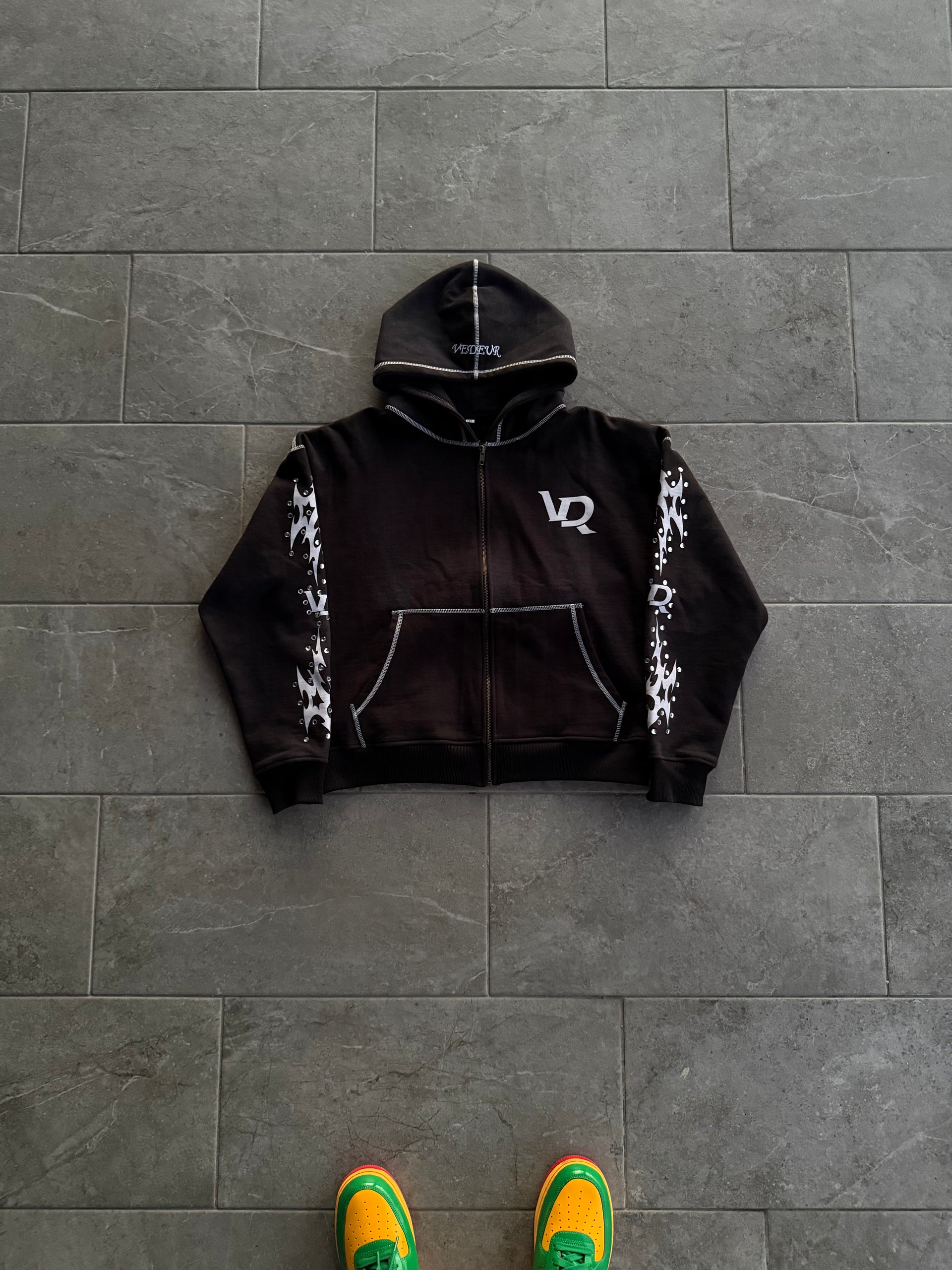 ‘Rebel’ zip-up