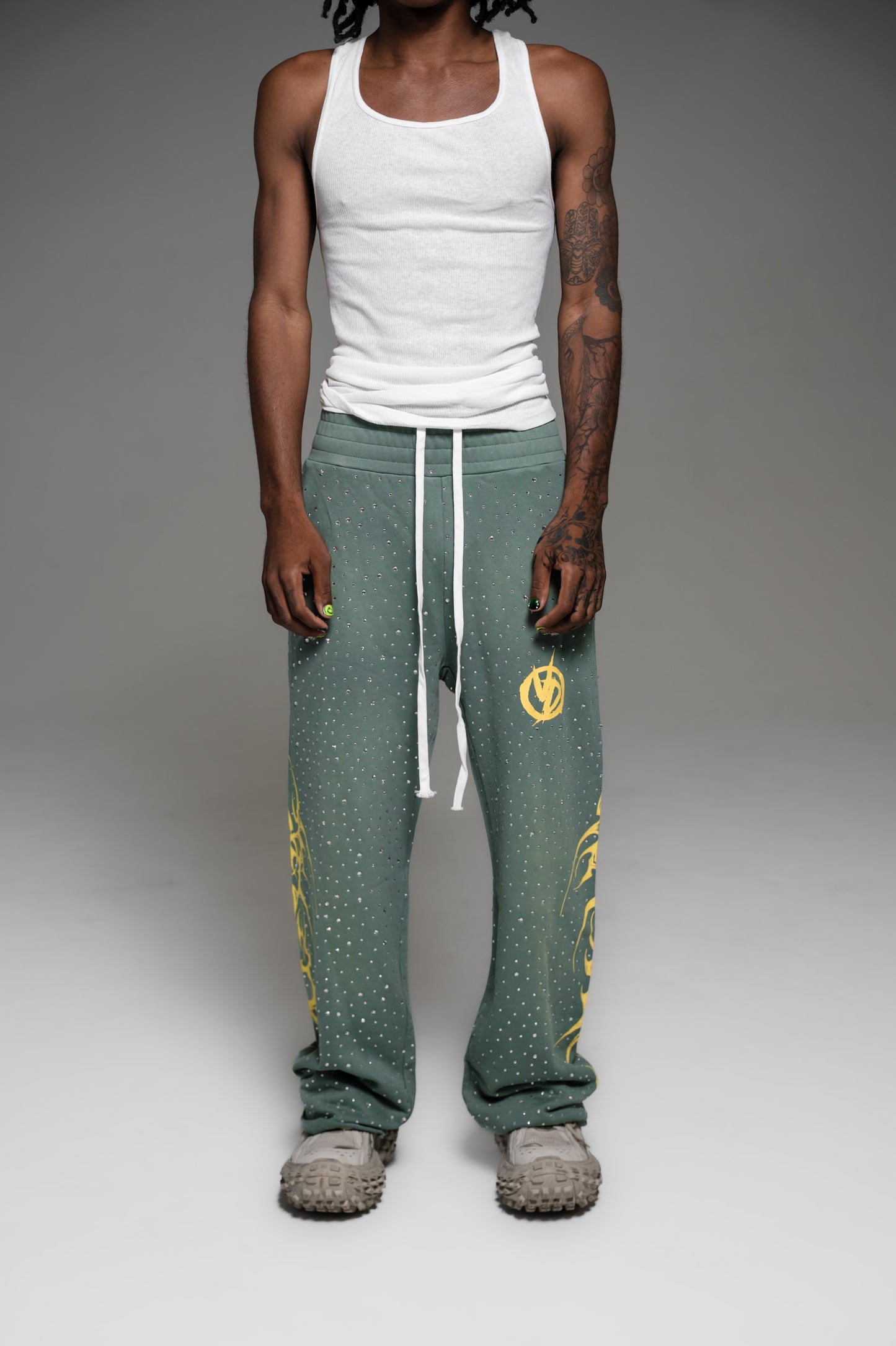 ‘POPSTAR’ Sweatpants (Green)