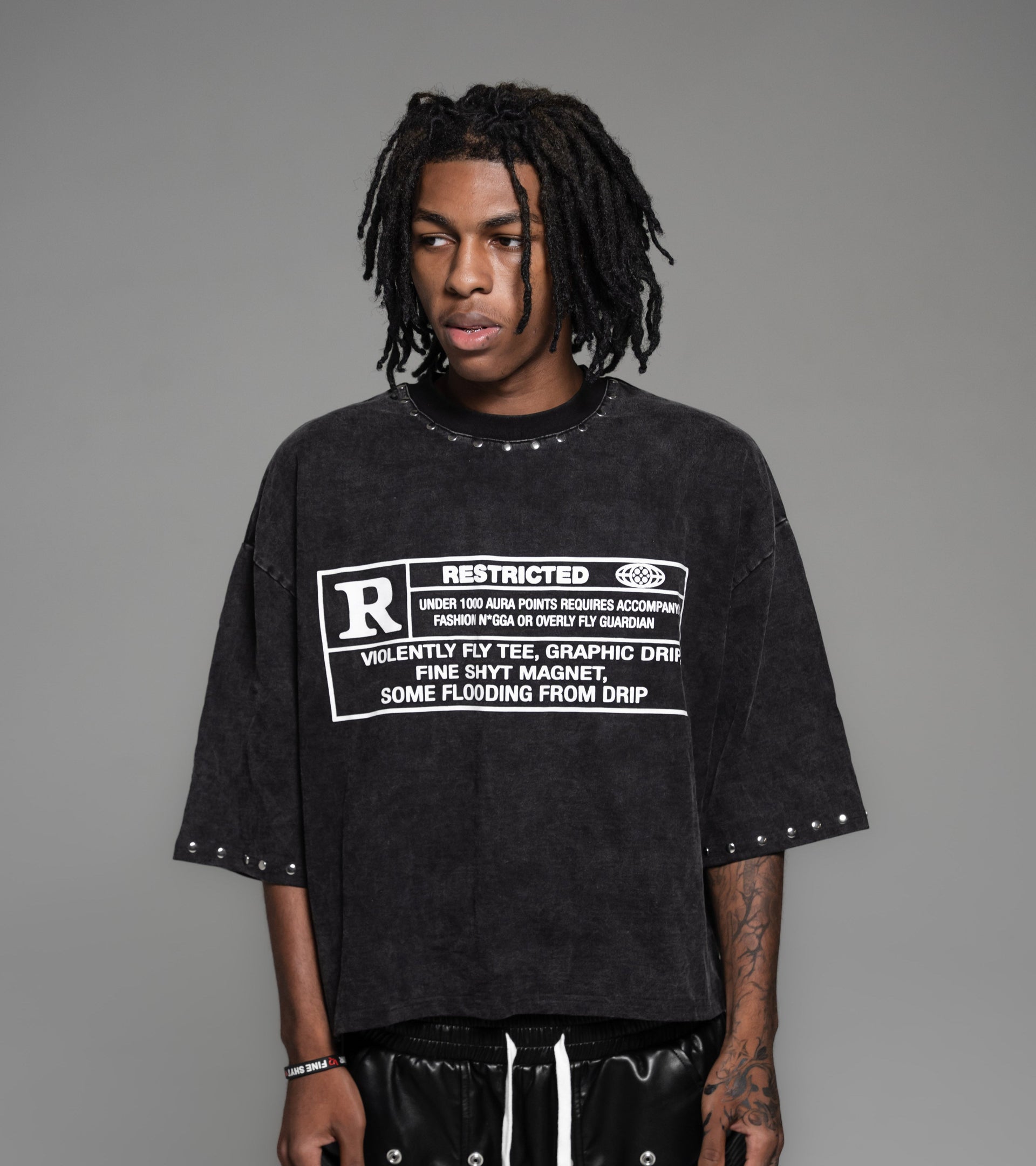 ‘Restricted’ Tee (Black)