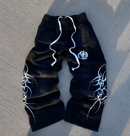 ‘POPSTAR’ Sweatpants (Black)