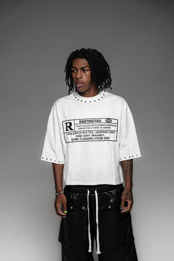 Restricted' White Tee