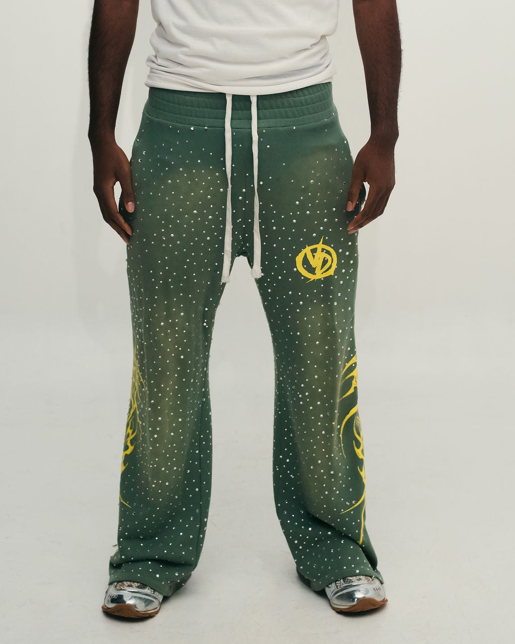 ‘POPSTAR’ Sweatpants (Green)