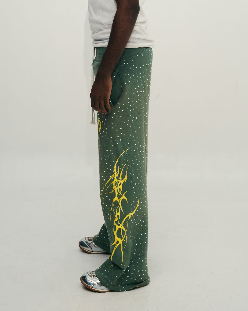 ‘POPSTAR’ Sweatpants (Green)