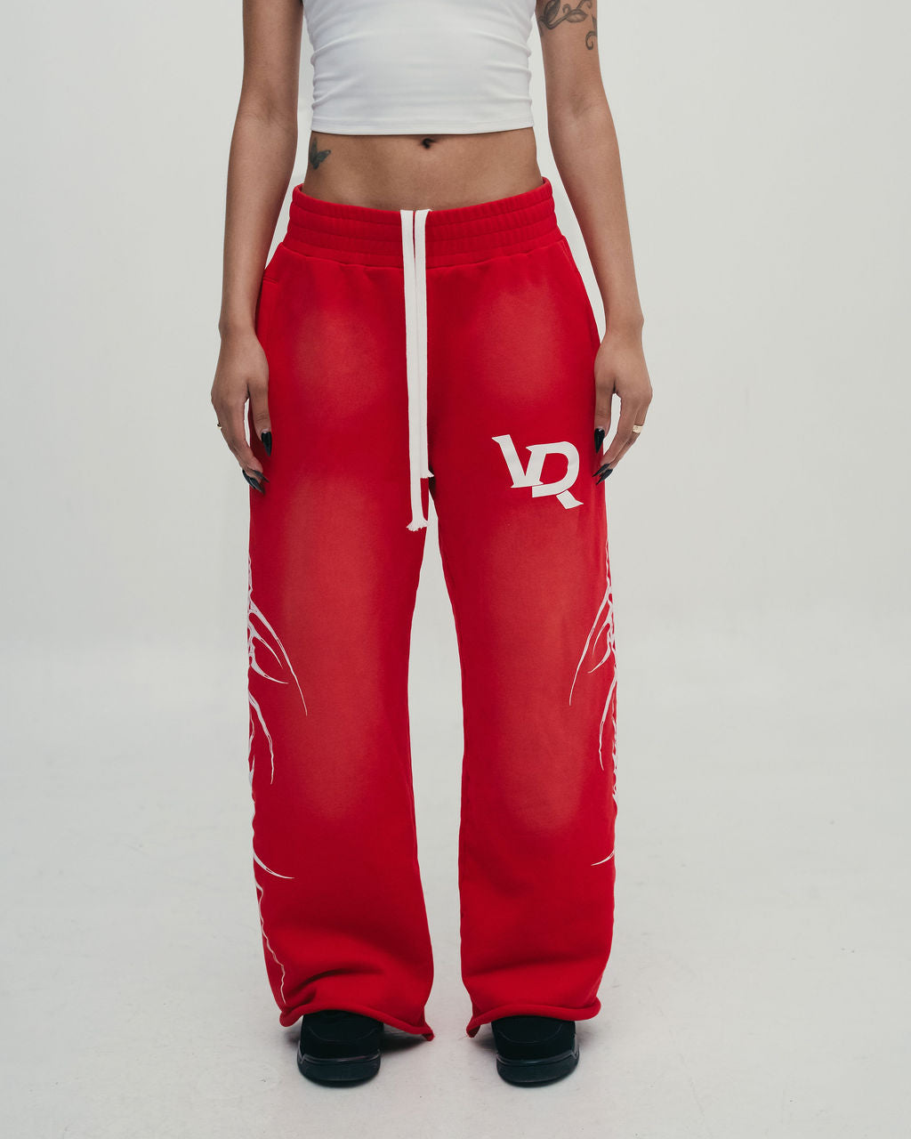 ‘POPSTAR’ V2 Sweatpants (Red)